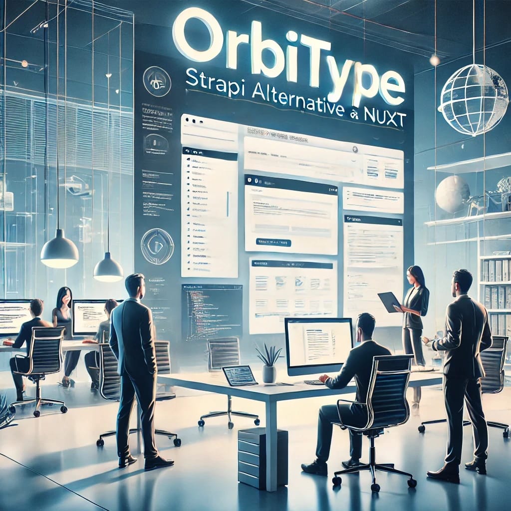 Orbitype: Die führende Strapi-Alternative und Nuxt Headless CMS