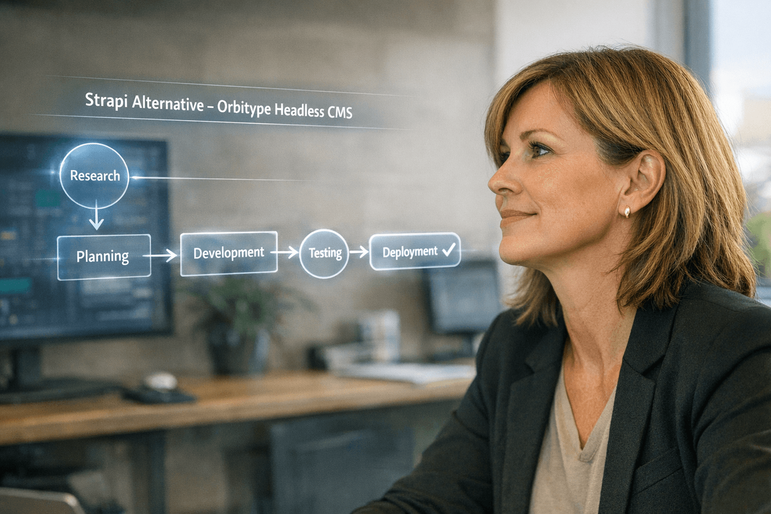 Strapi Alternative - Orbitype Headless CMS