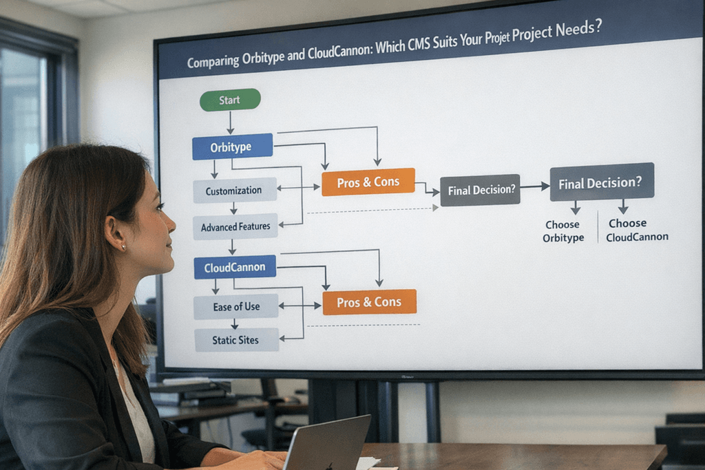Comparing Orbitype and CloudCannon: Which CMS Suits Your Project Needs?