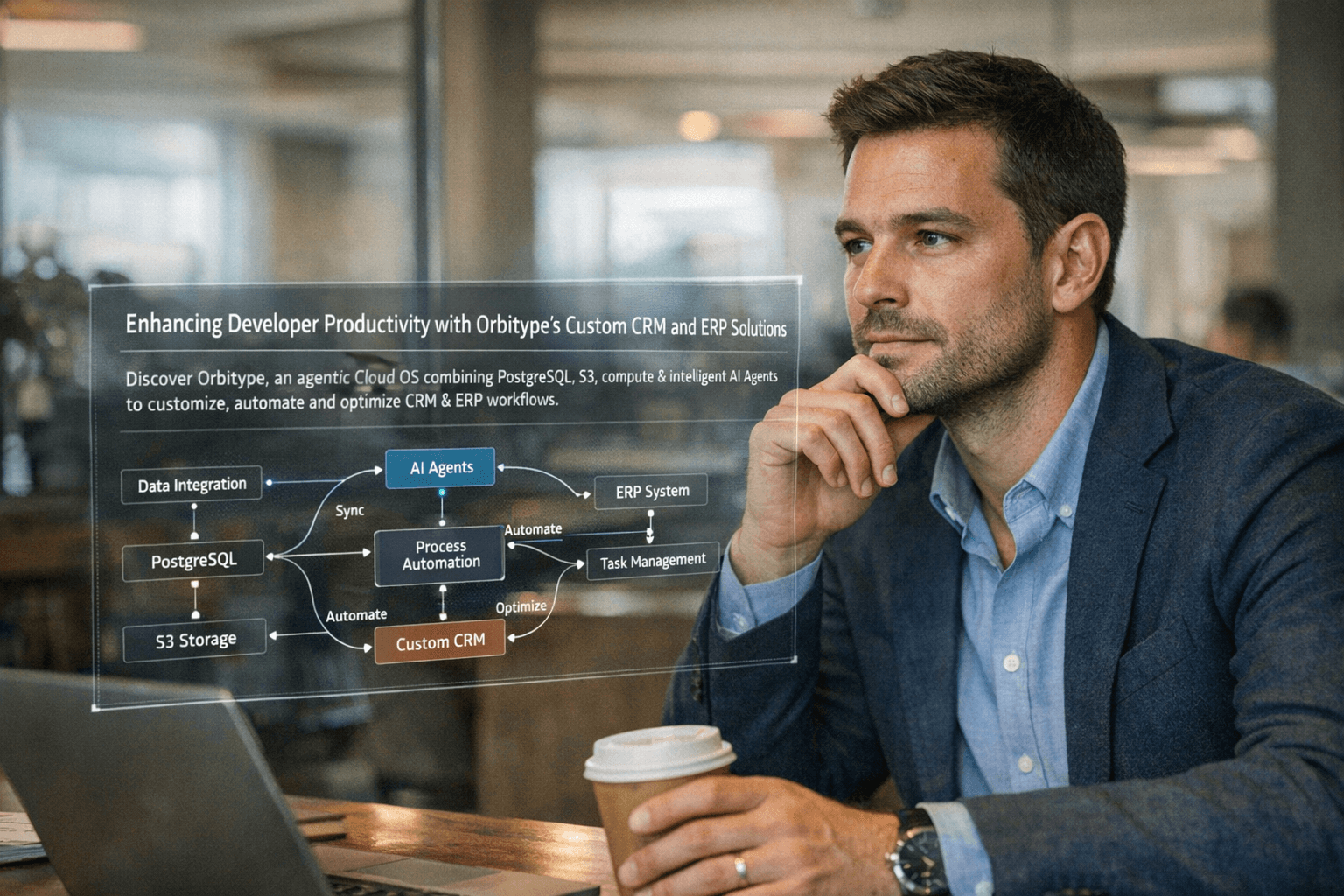 Enhancing Developer Productivity with Orbitype’s Custom CRM and ERP Solutions