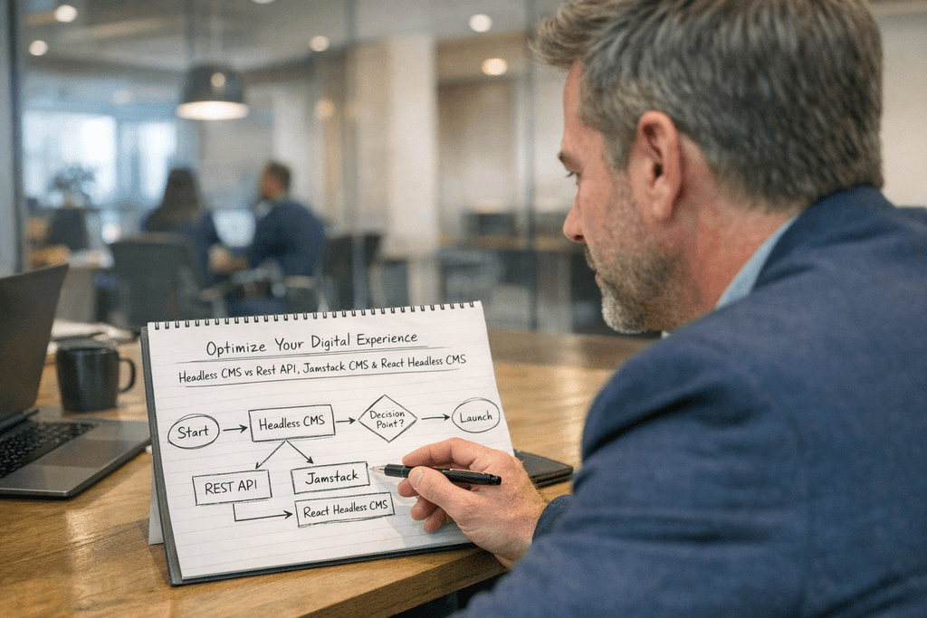 Optimize Your Digital Experience with Orbitype: Headless CMS vs Rest API, Jamstack CMS & React Headless CMS