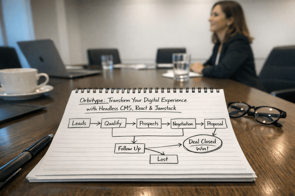 Orbitype: Transform Your Digital Experience with Headless CMS, React & Jamstack