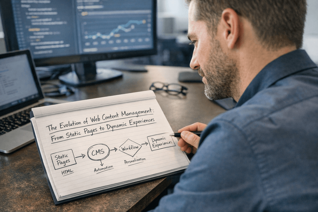 The Evolution of Web Content Management: From Static Pages to Dynamic Experiences